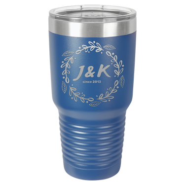 J & K Trendy Print Insulated Tumbler